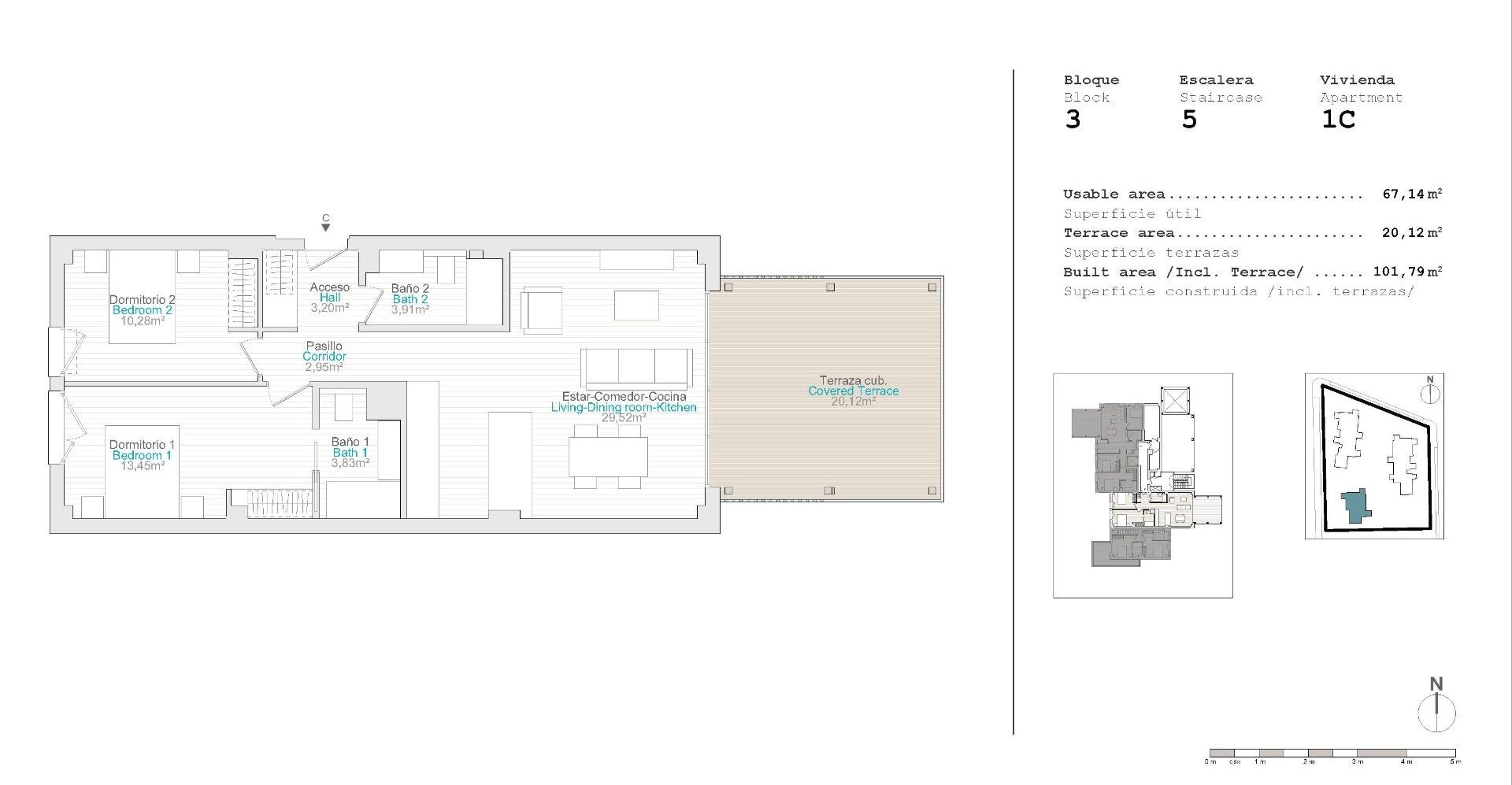 Studio zum Kauf provisionsfrei 302.000 € 3 Zimmer 79 m²<br/>Wohnfläche EL VERGEL