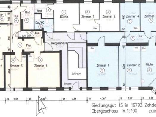 Wohnung zur Miete 1.100 € 6 Zimmer 145 m² Siedlungsgut 13 Mildenberg Zehdenick 16792