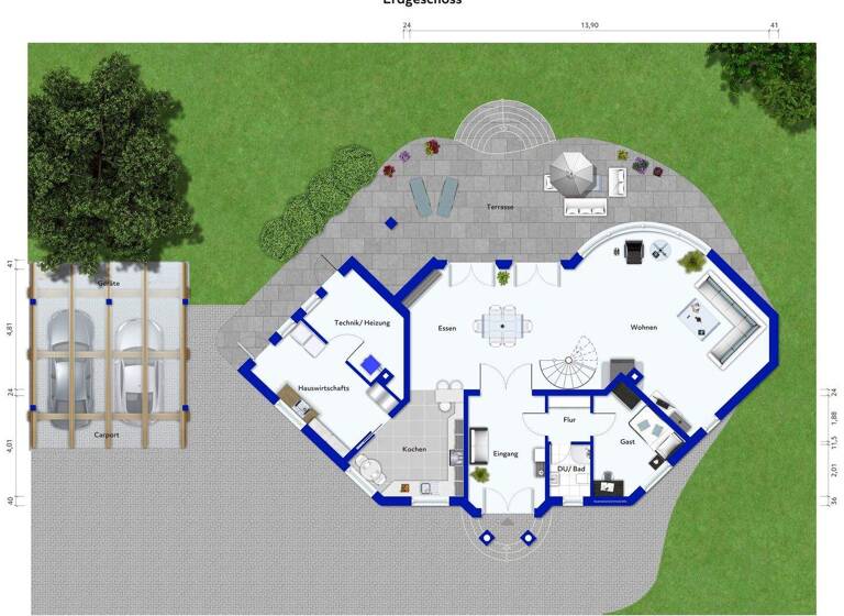 Villa zum Kauf 1.269.000 € 6 Zimmer 250 m² 1.484 m² Grundstück Maschen Seevetal 21220