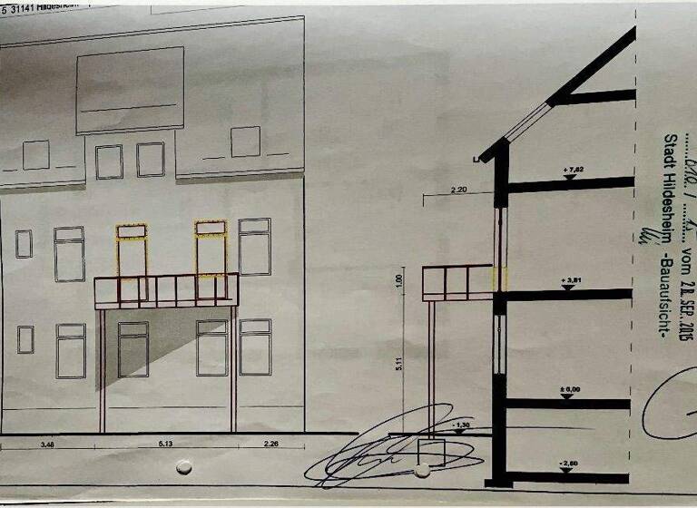 Mehrfamilienhaus zum Kauf 10 Zimmer 320 m² 206 m² Grundstück Ost Hildesheim 31141