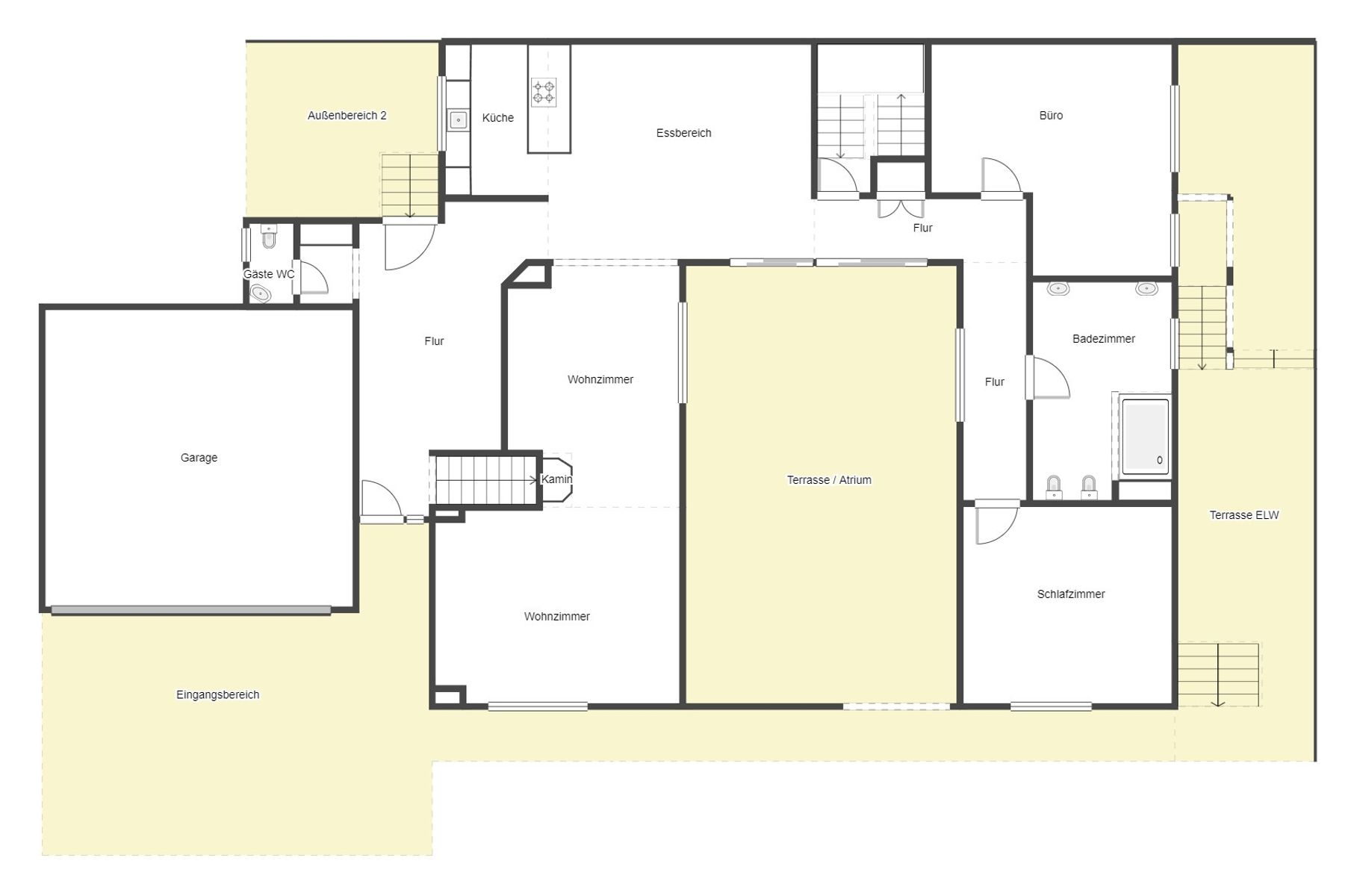 Immobilie zum Kauf als Kapitalanlage geeignet 1.090.000 € 6 Zimmer 236 m²<br/>Fläche 466,2 m²<br/>Grundstück Berkheim - Süd Esslingen am Neckar 73734