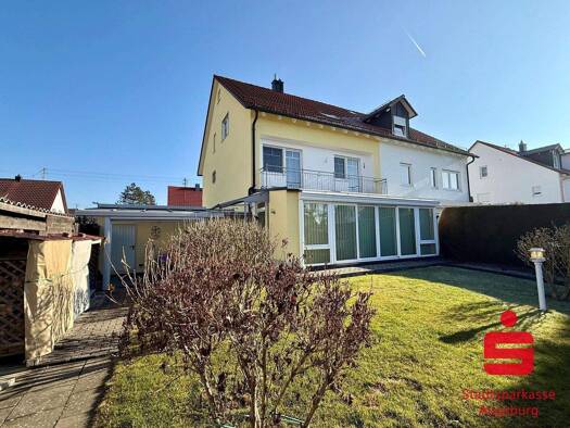 Doppelhaushälfte zum Kauf 739.000 € 6 Zimmer 180 m² 350 m² Grundstück Kissing 86438