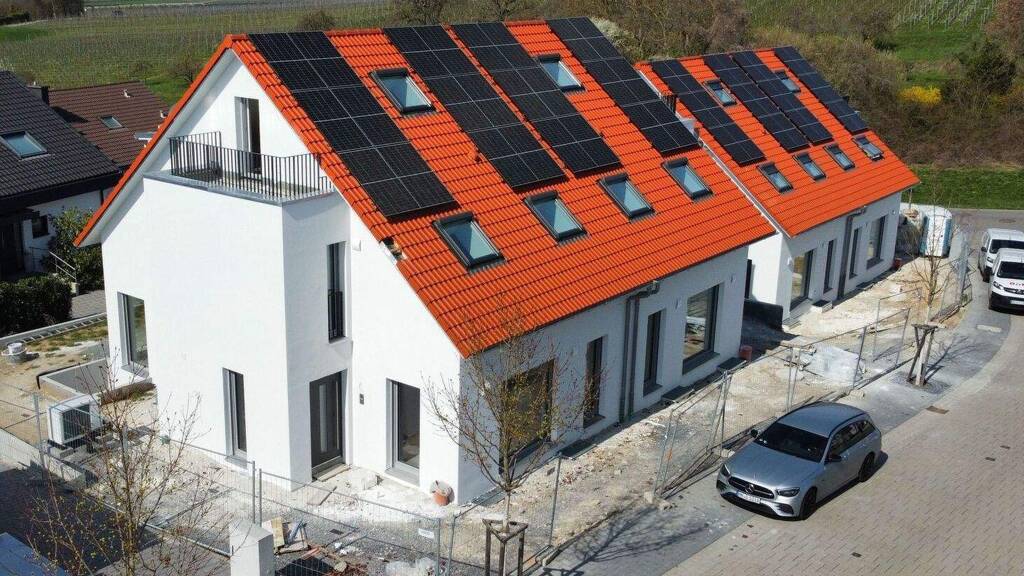 Doppelhaushälfte zur Miete - Erstbezug 1.950 € 6 Zimmer 130 m² 250 m² Grundstück Lilienweg 4 Talheim 74388