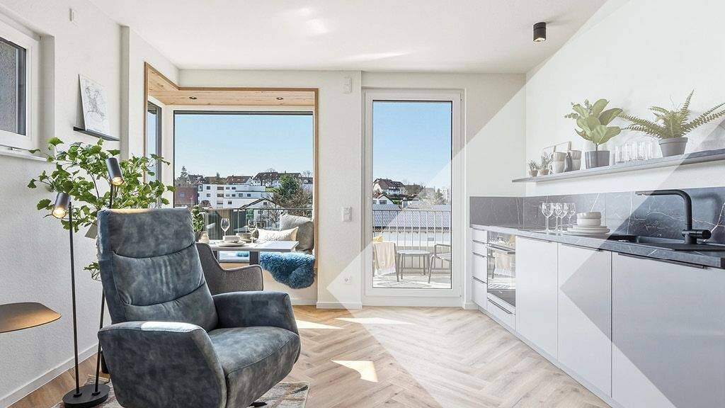 Studio zur Miete - Erstbezug 730 € 1 Zimmer 26,7 m² frei ab sofort Metzingen 72555