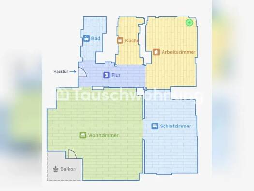 Wohnung zur Miete Tauschwohnung 870 € 3 Zimmer 75 m² 1. Geschoss Gartlage Osnabrück 49088