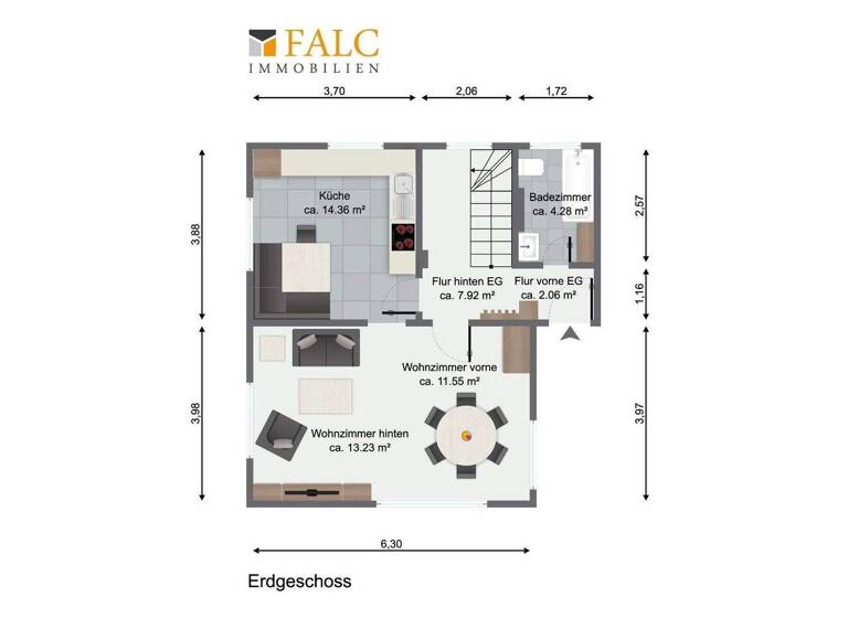 Einfamilienhaus zum Kauf 240.000 € 4 Zimmer 114 m² 1.214 m² Grundstück Stein Eitorf 53783