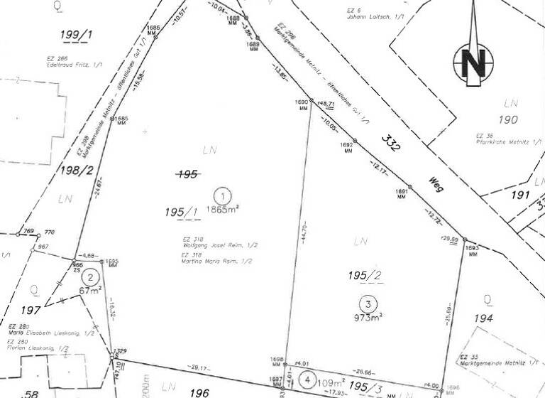 Grundstück zum Kauf 82.900 € 1.974 m² Grundstück Metnitz 9363