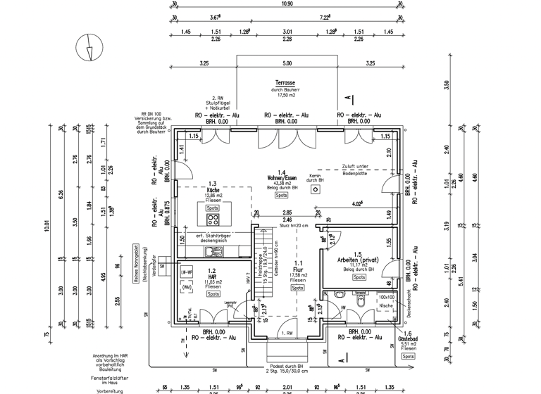 Einfamilienhaus zur Miete 3.900 € 5 Zimmer 205 m² 911 m² Grundstück frei ab 01.08.2026 Wandlitz 16348
