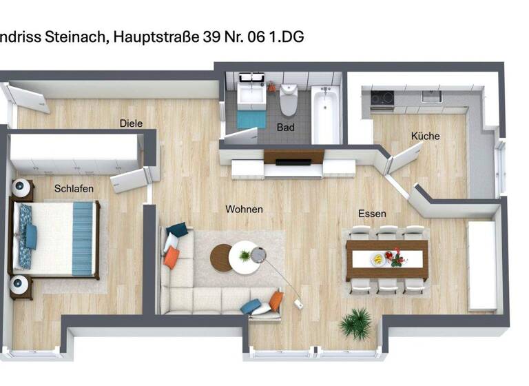 Wohnung zum Kauf 124.000 € 2 Zimmer 64,8 m² 2 Geschosse frei ab sofort Steinach 77790