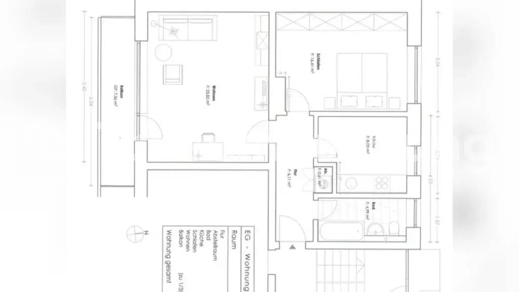Wohnung zur Miete Tauschwohnung 990 € 2 Zimmer 62 m² EG Allach-Untermenzing München 80999