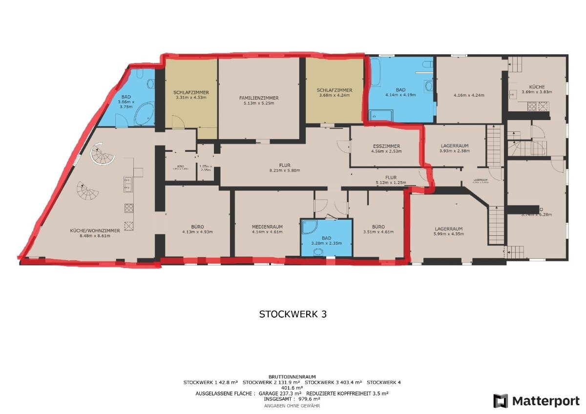 Wohnung zur Miete 960 € 7 Zimmer 273,4 m²<br/>Wohnfläche 1.<br/>Geschoss Meilendorf Meilendorf 06386