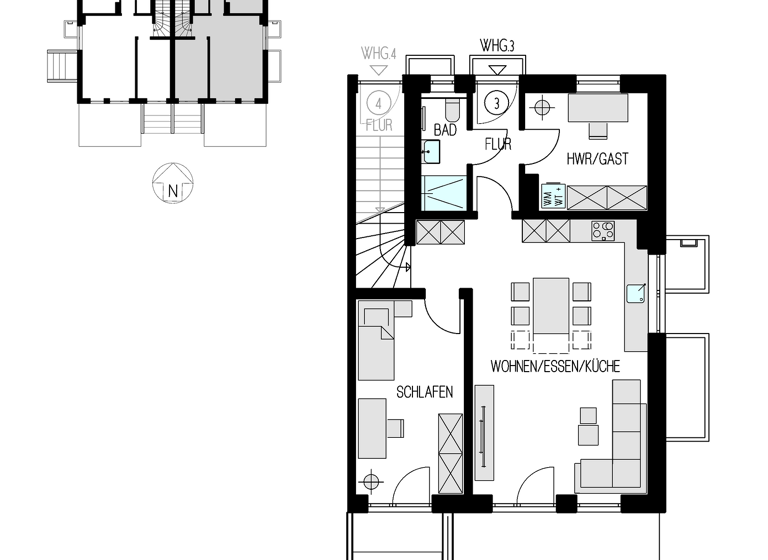 Maisonette zum Kauf - Erstbezug provisionsfrei 1.099.900 € 5 Zimmer 127,6 m² Ringbergstraße 18 Sauerlach 82054
