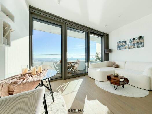 Studio zur Miete - Erstbezug 1.500 € 1 Zimmer 34,9 m² 30. Geschoss Wagramer Straße Wien 1220