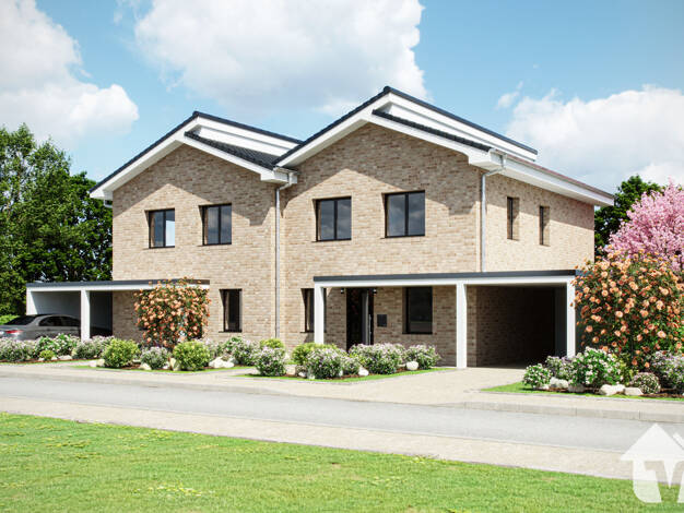 Doppelhaushälfte zum Kauf 474.900 € 4 Zimmer 116,7 m² 340,3 m² Grundstück Bad Laer 49196