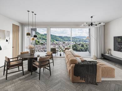 Penthouse zum Kauf - Neubau provisionsfrei 3,5 Zimmer 104,5 m² Dachgeschoss, 4. Geschoss frei ab sofort Säckinger Straße 9 Laufenburg Laufenburg (Baden) 79725