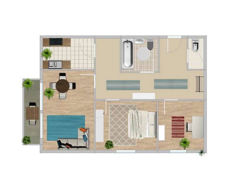 Wohnung zum Kauf 358.000 € 3 Zimmer 75,9 m² 7. Geschoss Puchheim Bahnhof Puchheim 82178