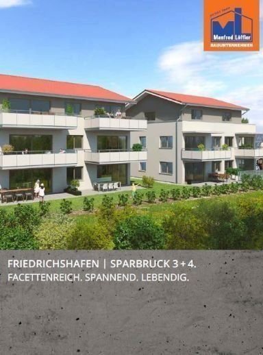 Wohnung zum Kauf provisionsfrei 409.900 € 2,5 Zimmer 67,2 m²<br/>Wohnfläche Friedrichshafen - West 3 Friedrichshafen 88045