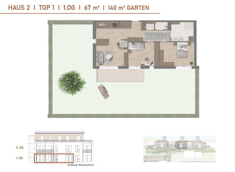 Wohnung zum Kauf - Erstbezug 282.794 € 3 Zimmer 67,6 m² Paternion 9711