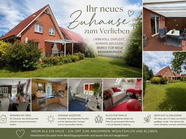 Einfamilienhaus zum Kauf 420.000 € 4 Zimmer 112,3 m² 600 m² Grundstück Ohrwege Bad Zwischenahn 26160