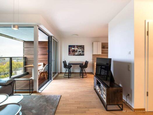 Wohnung zum Kauf 469.900 € 2 Zimmer 57 m² 13. Geschoss frei ab sofort Pempelfort Düsseldorf 40211