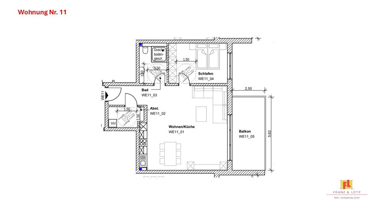 Wohnung zum Kauf provisionsfrei 330.300 € 2 Zimmer 85,2 m²<br/>Wohnfläche 1.<br/>Geschoss Kumpelgasse 1-3 Weckesheim Reichelsheim 61203