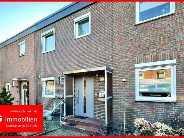 Reihenmittelhaus zum Kauf 289.000 € 4 Zimmer 78,4 m² 163 m² Grundstück Buntekuh Lübeck 23558