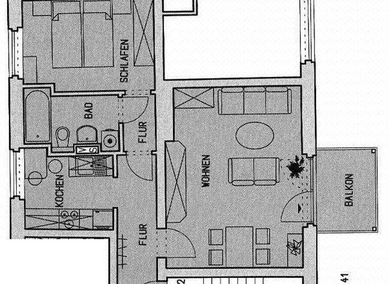 Wohnung zur Miete 325 € 2 Zimmer 51,2 m² EG frei ab sofort Sachsenring 41 wg 10 Gablenz Chemnitz 09126