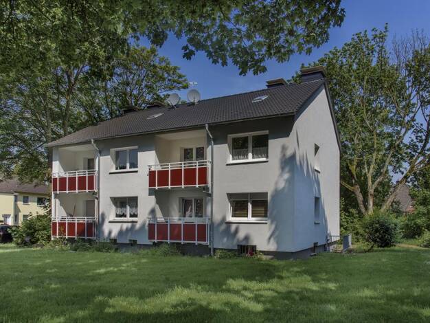 Wohnung zur Miete 589 € 2,5 Zimmer 57 m² 1. Geschoss Guntherstraße 2 Asberg Moers 47441