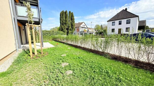 Terrassenwohnung zur Miete - Neubau 1.340 € 3 Zimmer 99,2 m² EG frei ab sofort Hohenauerstraße 18 Mühldorf Mühldorf a.Inn 84453