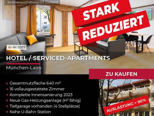 Hotel zum Kauf 4.490.000 € 308 m² Grundstück Laim München 80689