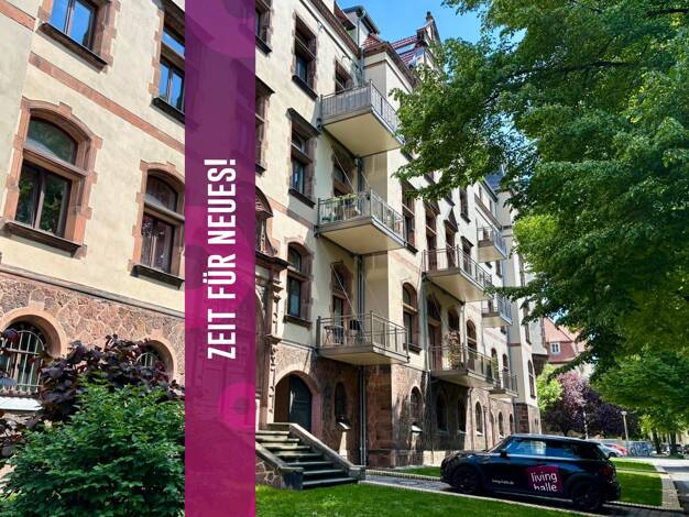 Wohnung zur Miete 756 € 2 Zimmer 54 m² 1. Geschoss frei ab 01.11.2026 Paulusviertel Nord 06114