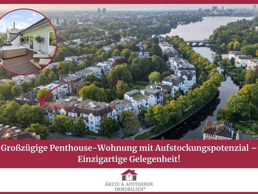 Wohnung zum Kauf 1.098.000 € 2 Zimmer 92,3 m² Winterhude Hamburg 22301