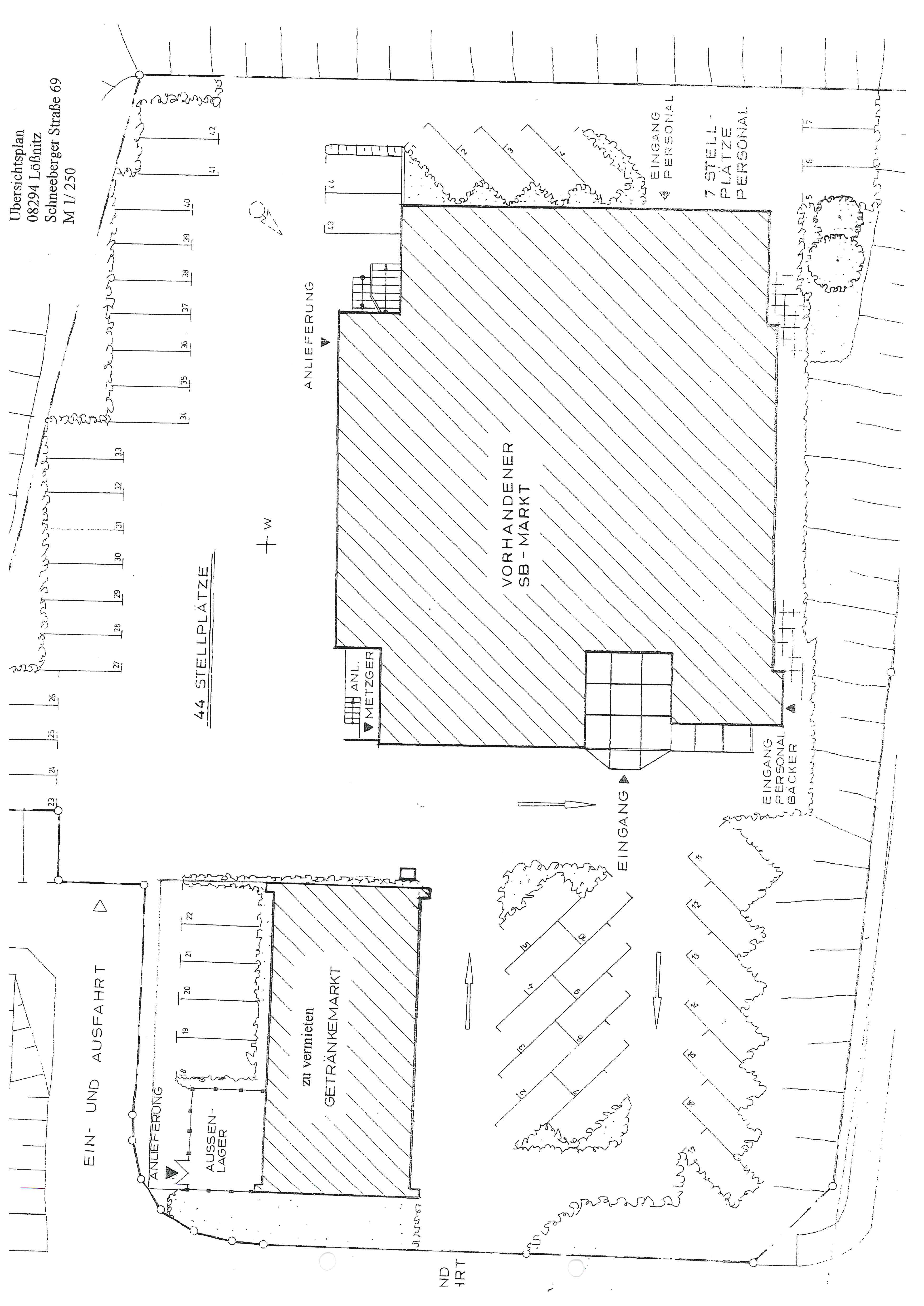 Gewerbegrundstück zur Miete provisionsfrei 3.400 € 960 m²<br/>Grundstück Schneeberger Str. 69 Lößnitz Lößnitz 08294