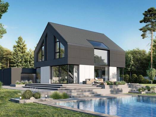 Einfamilienhaus zum Kauf - Erstbezug 1.450.000 € 5 Zimmer 219,3 m² 1.502 m² Grundstück Seehausen Leipzig 04356