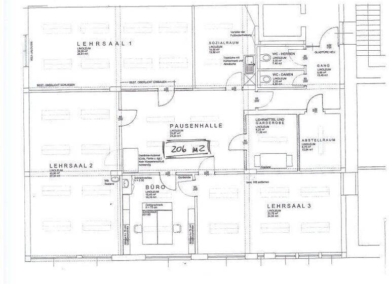 Büro zur Miete 1.343 € 5 Zimmer 206 m² Bürofläche Bahnstraße Knittelfeld 8720