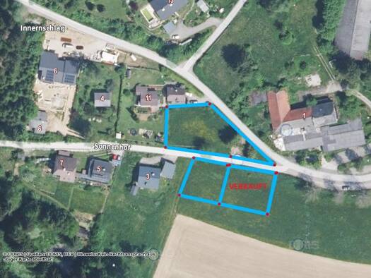 Grundstück zum Kauf 1.121 m² Grundstück Zwettl an der Rodl 4180