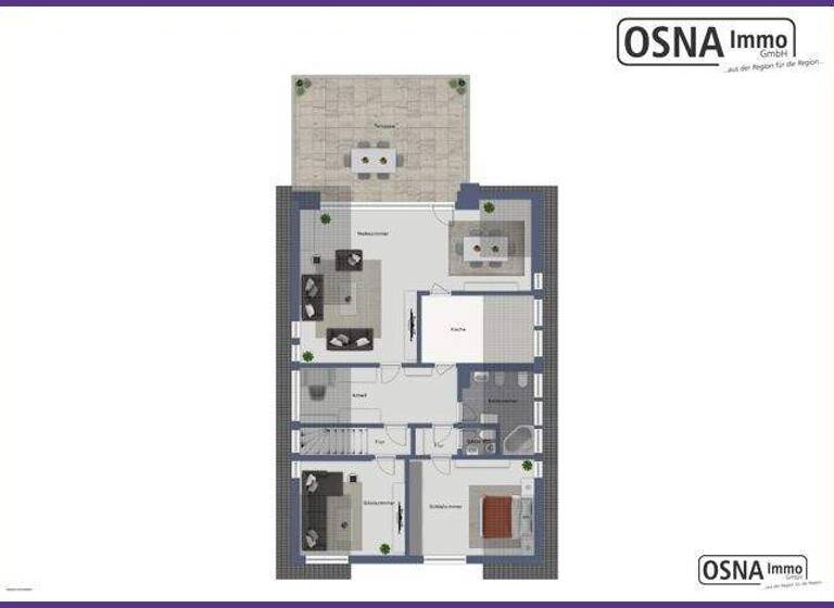 Mehrfamilienhaus zum Kauf 699.500 € 12 Zimmer 367 m² 3.012 m² Grundstück Oesede Georgsmarienhütte 49124