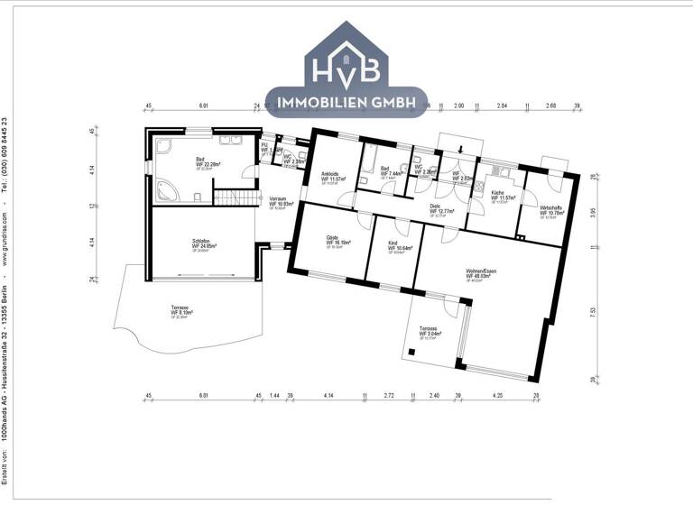 Bungalow zum Kauf 665.000 € 6 Zimmer 210 m² 996 m² Grundstück Rotenburg Rotenburg (Wümme) 27356