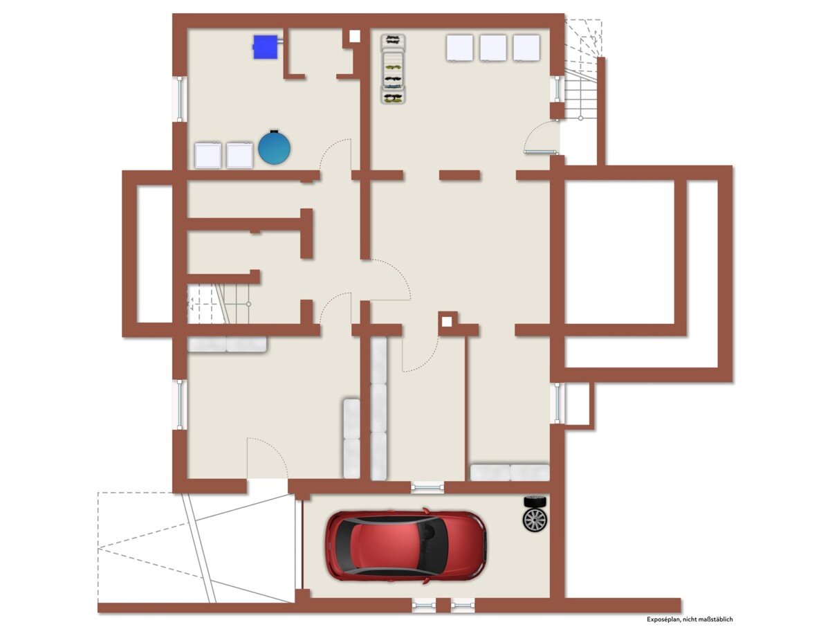 Mehrfamilienhaus zum Kauf 490.000 € 11 Zimmer 290 m²<br/>Wohnfläche 670 m²<br/>Grundstück Stadt Ansbach 91522