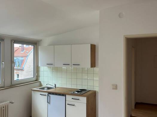 Studio zur Miete 375 € 1 Zimmer 22,8 m² Geschoss 4/4 frei ab sofort Kirschgartenstraße 37 St Johannis Nürnberg 90419