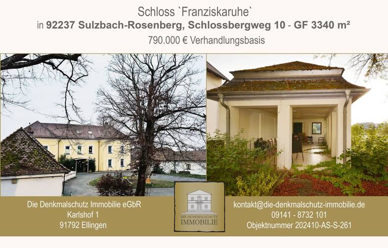 Haus zum Kauf 790.000 € 710 m² 3.440 m² Grundstück Sulzbach-Rosenberg Sulzbach-Rosenberg 92237