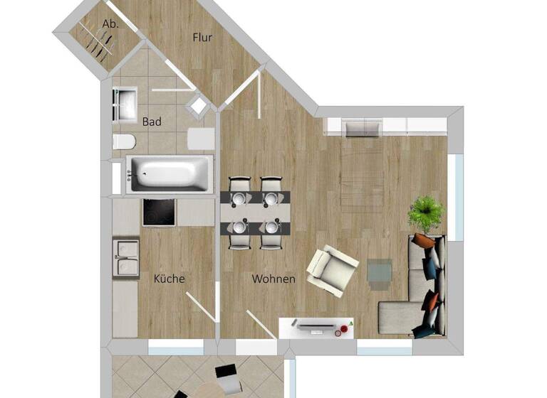 Studio zum Kauf 279.000 € 1 Zimmer 41,4 m² frei ab sofort Käthe-Kollwitz-Str. 10 Lohhof Unterschleißheim 85716