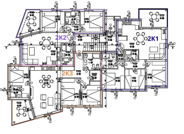Wohnung zum Kauf 432.193 € 4 Zimmer 100 m² 2. Geschoss Tribunj