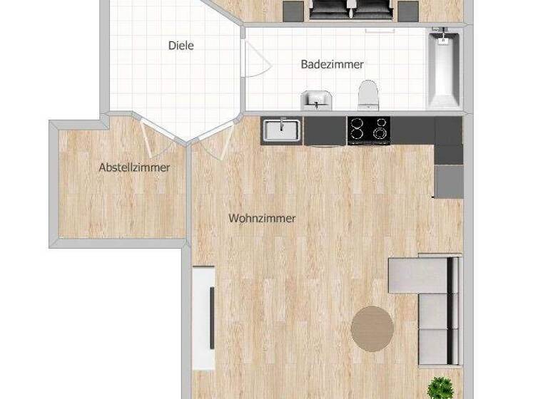 Wohnung zur Miete 930 € 2 Zimmer 71 m² Cappel Marburg 35043
