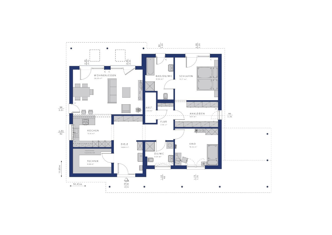 Bungalow zum Kauf 475.653 € 4 Zimmer 136 m²<br/>Wohnfläche 500 m²<br/>Grundstück Bad Harzburg Bad Harzburg 38667