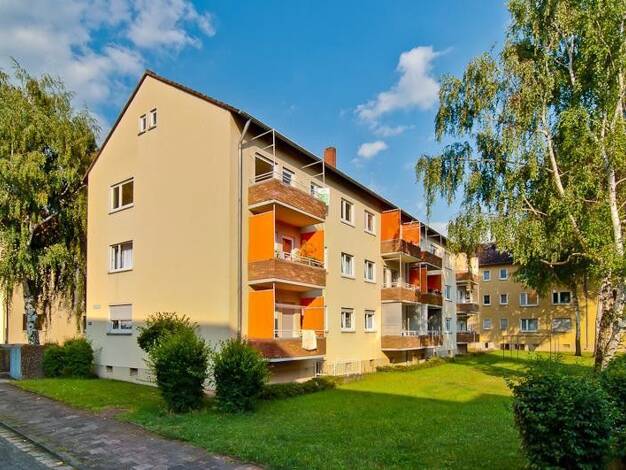 Wohnung zur Miete 674 € 2,5 Zimmer 61,3 m² 1. Geschoss frei ab sofort Karl-Kihn-Straße 15 Großauheim Hanau 63457