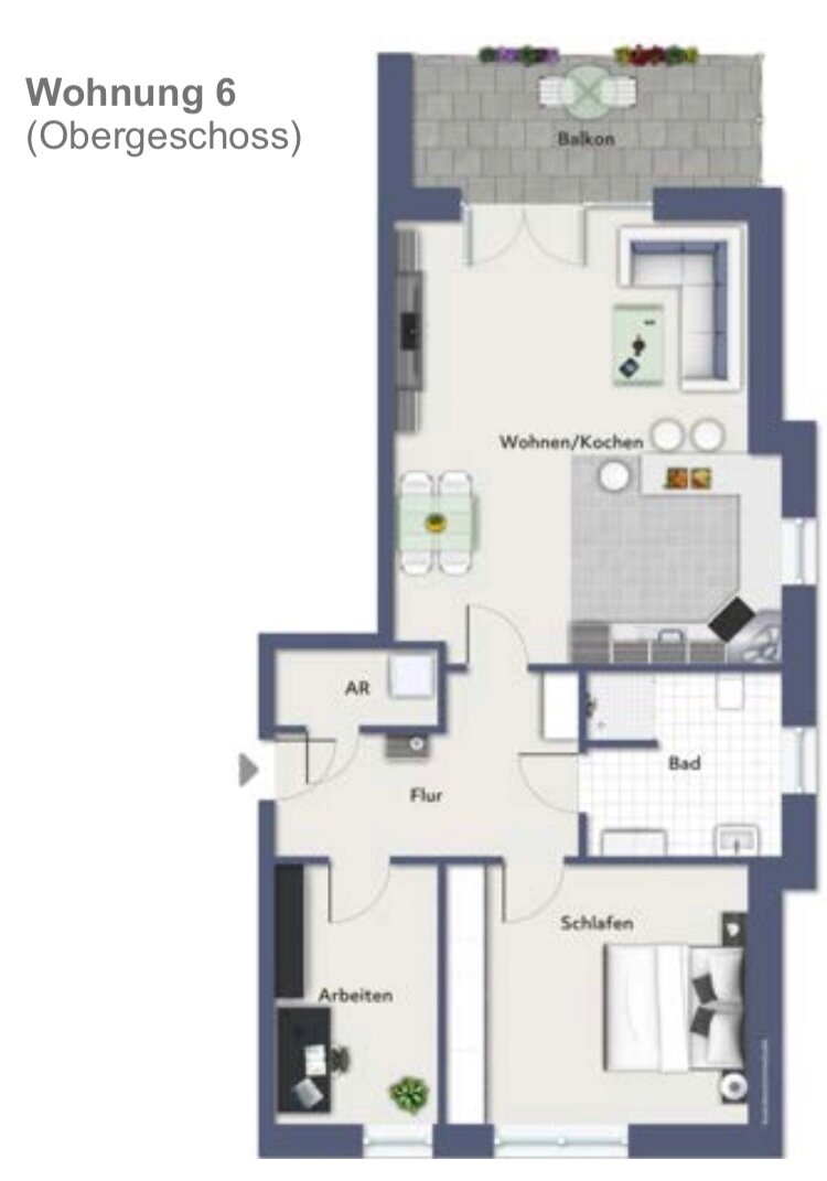 Wohnung zur Miete 900 € 3 Zimmer 85 m²<br/>Wohnfläche 1.<br/>Geschoss ab sofort<br/>Verfügbarkeit Bevergern Hörstel 48477