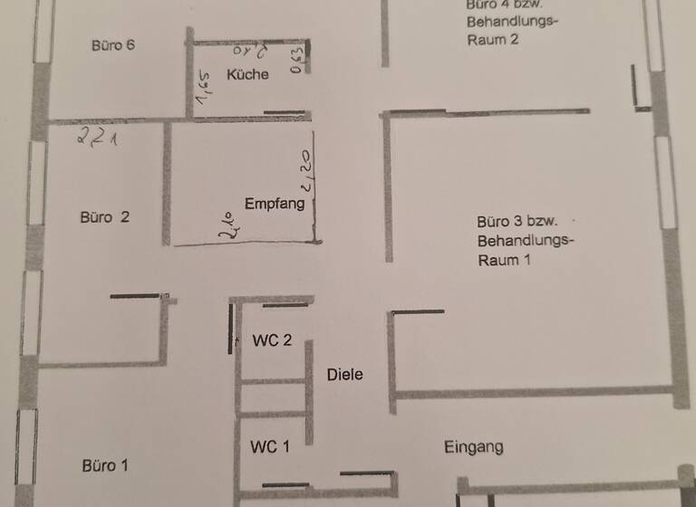 Bürofläche zur Miete 850 € 125 m² Bürofläche Schwalbach 66773