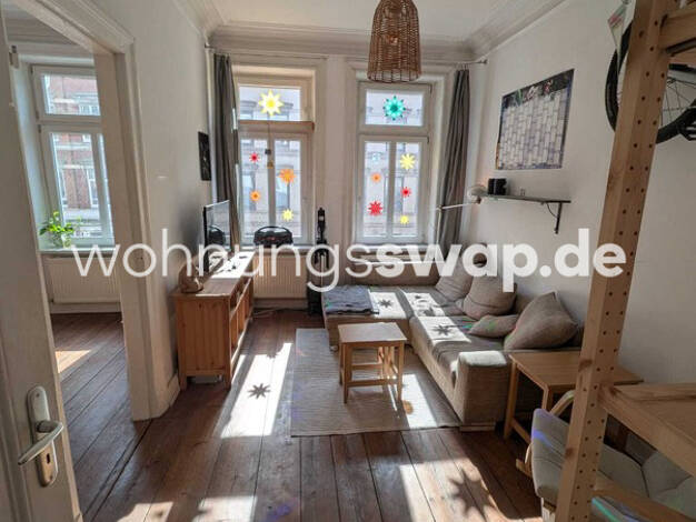 Wohnung zur Miete Tauschwohnung 915 € 3 Zimmer 68 m² 1. Geschoss St. Pauli Hamburg 20359