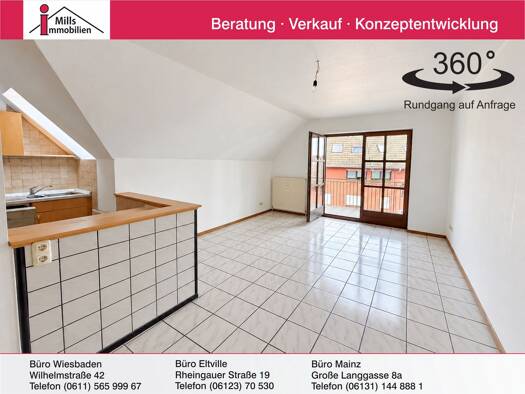 Wohnung zum Kauf 198.000 € 3 Zimmer 72 m² 1. Geschoss Hallgarten Oestrich-Winkel 65375